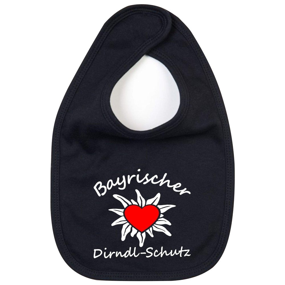 Ersatztracht.de Bavarian Dirndl Bib Protector (Black)