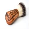 D.O.M. Synthetic-Hair Shaving Brush (Vegan) with Olive Wood Handle, Sir George view 3