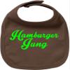 EZYshirt Hamburger Jung Baby Bib Neckerchief view 1
