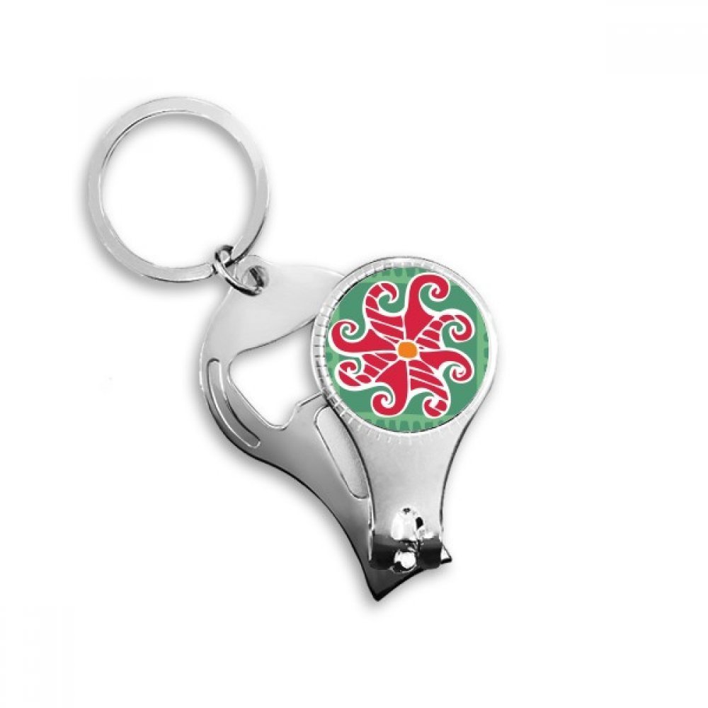 DIYthinker Keychain Nail Clipper Scissors Tool Kit Bottle Opener Gift