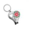DIYthinker Keychain Nail Clipper Scissors Tool Kit Bottle Opener Gift view 1