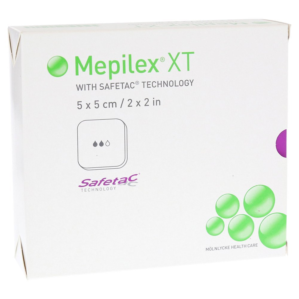 Mepilex Xt Medic Ass Pur 5 x 5 cm