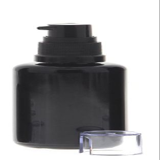 Violet Glass Gel Dispenser, 50 ml