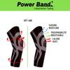 ORIONE Elastic Knee Support POWER BAND TAPING Art. 488 - Gray, Extra Extra Large, 51–57 cm view 3