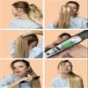 CAISHA 70 cm Clip-On Ponytail Hairpiece, Honey Blonde H167 view 4