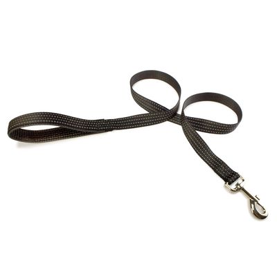 Arquivet Nylon Leash, Black, 15 x 120 cm