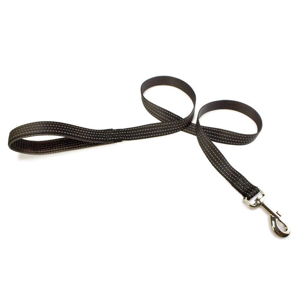 Arquivet Nylon Leash, Black, 15 x 120 cm