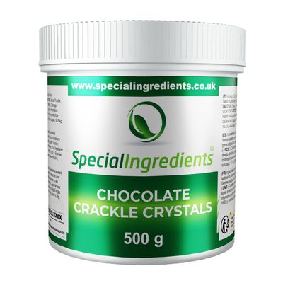 Special Ingredients Chocolate Crackle Crystals Popping Candy 500 g, Highest Quality, GMO-Free