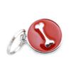 zunea Small Dog Cat ID Tag view 1