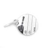 zunea Small Dog Cat ID Tag view 3