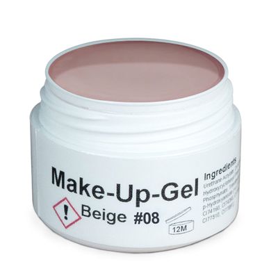 GS-Nails UV Camouflage Cover Gel for Nail Art & Design, 30 ml, Beige #08