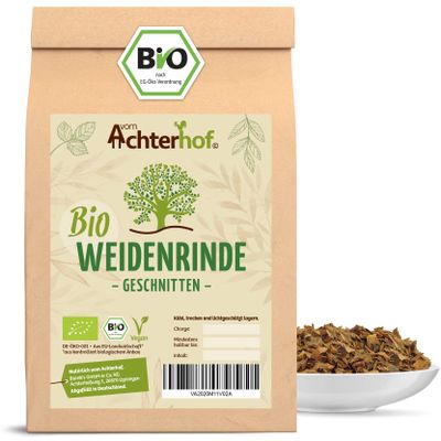 Organic Willow Bark (100 g), Cut and Dried Willow Bark Tea from vom-Achterhof