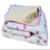 Merino Wool Children's Duvet, Virgin Wool Transitional Blanket (120 x 150 cm, Pink) view 1