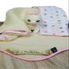 Merino Wool Children's Duvet, Virgin Wool Transitional Blanket (120 x 150 cm, Pink) view 3