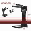 Anbbas Men's Shaving Set with Bowl, Luxury Gift Set with Silvertip Badger Hair Brush and Stand view 4