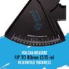 Lightstuff Precision Skinfold Caliper with Beginner Quick-Start Guide and Advanced Booklet, Measures Up to 80 mm view 3