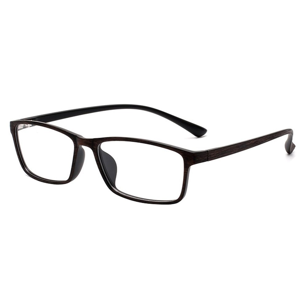 Fullwosing Stylish TR90 Myopia Glasses -0.50 to -6.00 for Men and Women (-3.75) — Not Reading Glasses