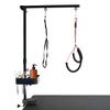 SHELANDY Grooming Arm with Clamp for Large and Small Dogs, 88.9 cm, Height-Adjustable, with Two No-Sit Grooming Loops, Black view 2