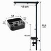 SHELANDY Grooming Arm with Clamp for Large and Small Dogs, 88.9 cm, Height-Adjustable, with Two No-Sit Grooming Loops, Black view 3