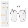 MEDOLONG Men's Anti-Blue-Light Progressive Multifocal Reading Glasses, Metal Frame RG30 view 3