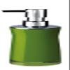 RIDDER Disco Soap Dispenser, Green view 1