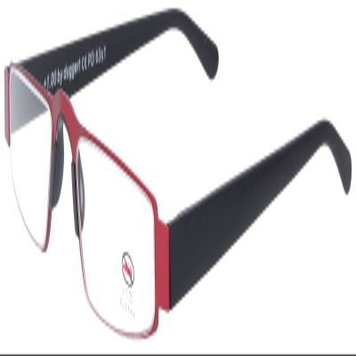 I-MAG Reading Glasses, Red, +3.00 D