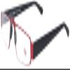 I-MAG Reading Glasses, Red, +3.00 D view 1