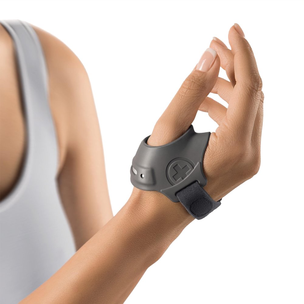 Bort RhizoFlex Thumb Ring Orthosis, Size 2, Gray, Right