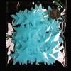 FSSTUD 100 Blue 3 cm Glow-in-the-Dark Star Wall Stickers view 1
