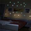 FSSTUD 100 Blue 3 cm Glow-in-the-Dark Star Wall Stickers view 2
