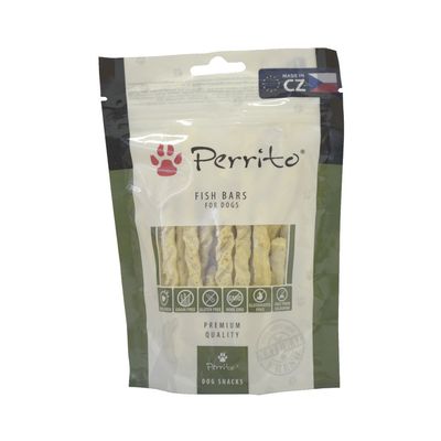 Perrito Dog Treats Fish Bars, 10-Pack (10 x 100 g)