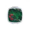 DIYthinker Flower Branch Nature Landscape Compact Makeup Pocket Mirror, Portable Cute Small Hand Mirror Gift, Multicolor view 1