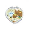DIYthinker Hong Kong Famous Places Oval Compact Makeup Pocket Mirror, Multicolor view 1