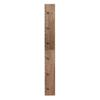Kate and Laurel 6.5-Foot Rustic Brown Wooden Growth Chart view 1