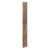 Kate and Laurel 6.5-Foot Rustic Brown Wooden Growth Chart view 2