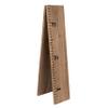 Kate and Laurel 6.5-Foot Rustic Brown Wooden Growth Chart view 3