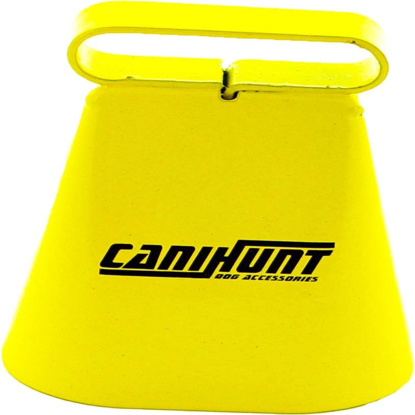 CANIHUNT Viper Yellow Dog Bell, 3.5 cm, Wood