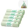 bioMat Compostable 10L Organic Waste Bags with Carry Handles, 130 Bags, DINplus Certified, Climate-Neutral, Made in Germany view 1