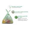 bioMat Compostable 10L Organic Waste Bags with Carry Handles, 130 Bags, DINplus Certified, Climate-Neutral, Made in Germany view 2