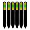 Mont Bleu Colored Glass Nail File with Black Case view 2