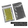 GooGou Resealable Mylar Aluminum Foil Bags, Odor-Proof, 100 Count (18 x 26 cm) view 2