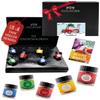 Hallingers Tea Advent Calendar Set – 24 Premium Loose-Leaf Tea Varieties in Elegant Box with “Christmas Car” Recipe Booklet view 1