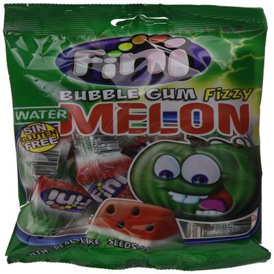 Fini Booom Bubble Gum Watermelons, 12-Pack (12 x 80 g)
