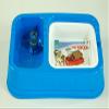 GEORPLAST Pet Bowl for Dogs and Cats (Blue) view 1