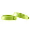 ROMIRUS Baby Bottle Caps and Screw Rings for Comotomo Bottles, Green, 2-Pack view 3