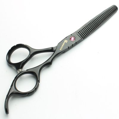 5 Color Options, 6.0-Inch Japan Professional Hairdressing Scissors Set (Yellow Cutting Scissors)