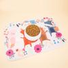OMEM Crystal Velvet Cartoon Pet Feeding Mat, Style 4 view 3