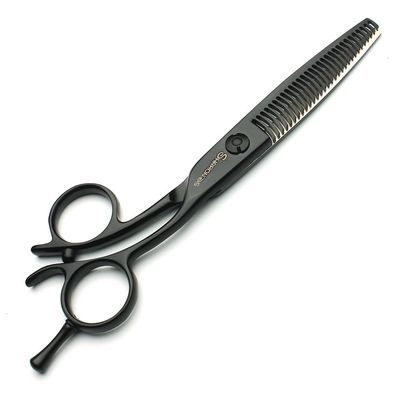 SHARONDS 440C Black 6-Inch Professional Hairdressing Scissors (Thinning Scissors)