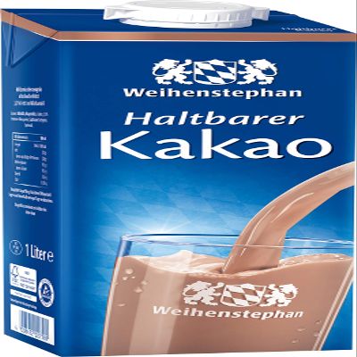Weihenstephan Shelf-Stable Cocoa, 12-Pack (12 x 1 L)