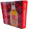 I LUV LTD Pack of 2 McCondom Latex Condoms with Scotch Whisky Flavor view 2